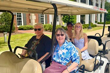 Golf Cart Private Tour in Tuscaloosa University
