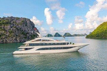 Halong Bay Luxury Discovery – Leona 5-Star Day Cruise from Hanoi