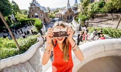Barcelona Park Guell Ticket with Audio Tour
