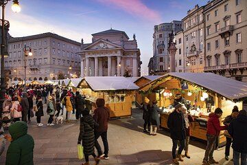 Piran and Trieste Christmas Market Private Tour from Ljubljana