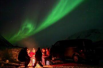 Tour in Spanish of the Aurora Borealis in Tromsø with photos included