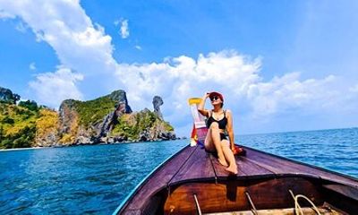 Early Morning 4 Islands by Private Longtail Boat