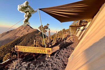 Acatenango Volcano Overnight Hike with Comfort Glamping