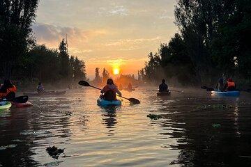 Discover Lake Xochimilco via Kayak Adventure