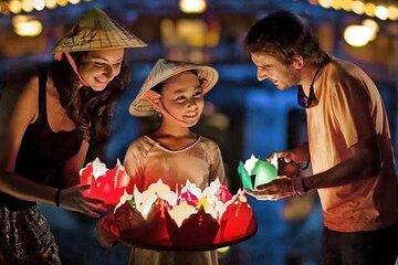 Boat Ride with Lantern on the Hoai River