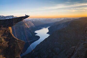 Trolltunga Sunset Overnight Glamping