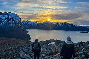 Tromsø Small Group Hike Snow Shoes to the End of the World