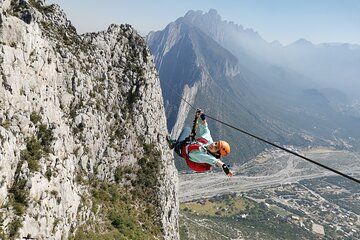 Via Ferrata Ruta Vertigo Rock Climbing and Zipline Adventure