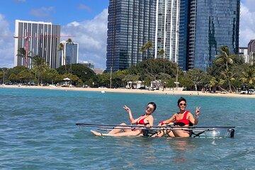 Self Guided Clear Kayak Tours in Oʻahu