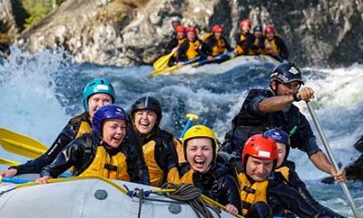 Class 4 Action White Water Rafting in Voss
