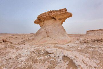 Qatars West Coast Tour Zekreet Serra Sculpture and Mushroom Rock