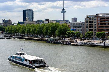Rotterdam: Waterbus Ticket to Kinderdijk & Dordrecht + Audio Tour