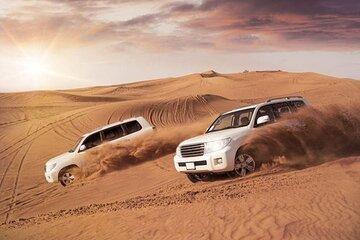 Doha Desert Safari Camel Ride and Sand Boarding