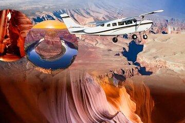 Page Air Tour and Upper Antelope Canyon Tour Combo