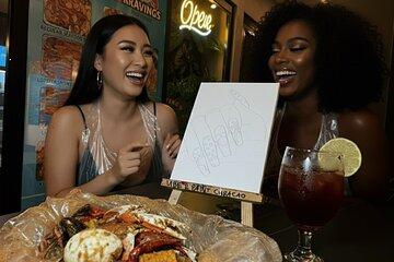 Seafood Boil and Paint Night in Curaçao