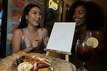 Seafood Boil and Paint Night in Curaçao