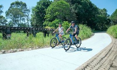 E-Bike Hire Northern Rivers Rail Trail, with Return Transport
