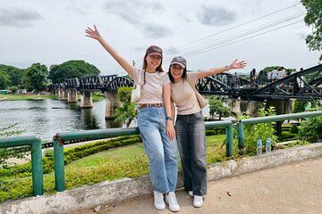 Full Day Kanchanaburi Erawan Waterfall and Historical Sites Tour