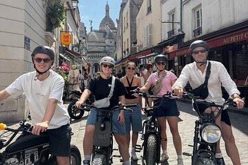 Semi-private electric bike tour DE Montmartre