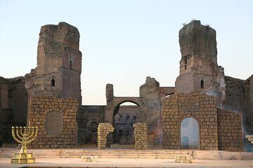 Caracalla Baths Ticket with Transfer and Audio Guide App