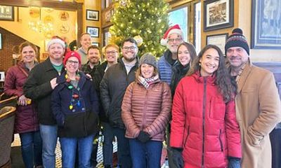 Cincinnati Christmas Streetcar Food Tour 7 Stops and Craft Beer