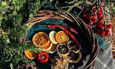 Eco Friendly Christmas Wreath Making Experience County Down