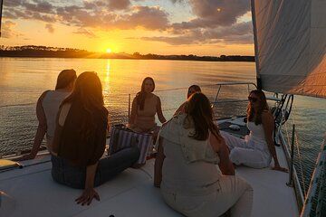Charleston Sunset Cruise on a Luxury 50Ft Yacht