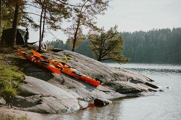 Stockholm 3 Days Guided Kayak Tour with Island Camping