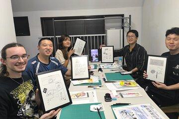 Manga Drawing Workshop in Tokyo and Manga History