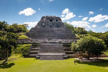 Xunantunich Maya Ruins and San Ignacio Market from Belize City