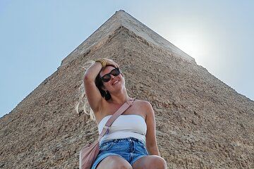 From Airport Giza Pyramids Museum and Quad Bike Adventure