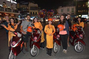 Hanoi Night Foodie Motorbike Tour Led By Women