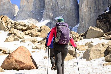 Base Torres Full Day Trek to the Iconic Tower from Puerto Natales