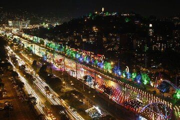 Chiva Rumbera Tour of Medellin Lighting with Party and Music