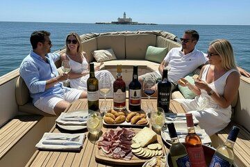 Wine Tasting in Lisbon on Comfy Boat With Snacks