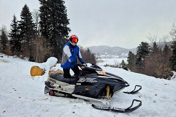 Snowmobile Adventure and Ski Experience in Bakuriani from Kutaisi