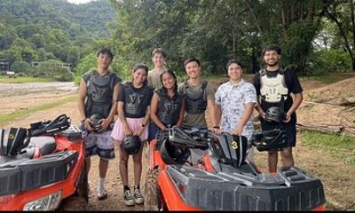 Chiang Mai Adventure ATV Rafting Sticky Falls and Bua Tong Cave