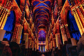 Brussels Cathedral Immersive Sound and Light Luminiscence