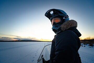 Private 4 Hour Snowmobile Adventure
