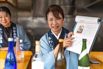 Awara Sake Tasting Love and Stories by the Okami Brewers