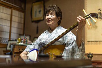 Shamisen Experience: Mikuni Cultural Tour with Local Guide