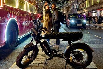 London Christmas Lights E-Bike Tour with Local Guide