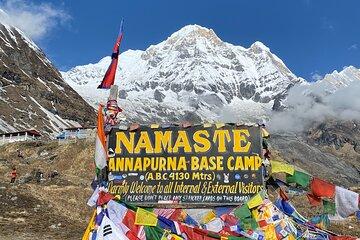 Annapurna Base Camp Trek with Scenic Helicopter Ride
