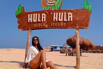 Hula Hula Island With Parasailing, Water Sports & Lunch -Hurghada