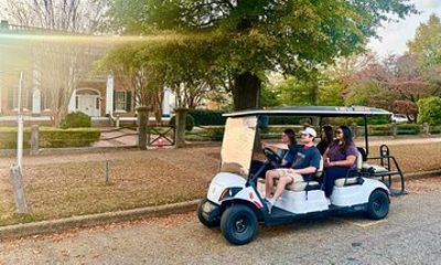 Historical Golf Cart Tour of Tuscaloosa Landmarks