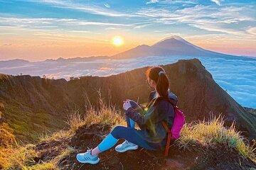Mount Batur Sunrise Trekking and Jeep Tour with Hot Spring