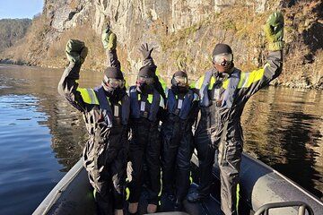 Bergen: 1 hour Alverstraumen Fjord Safari - by Premium RIB Boat