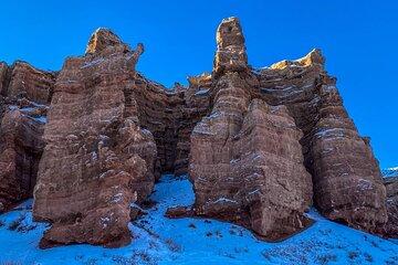 Charyn Canyon with Horse Riding and Saks Sauna Tour