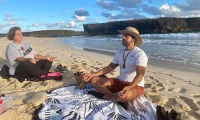 Sunrise Hike and Beach Meditation to Natural Pool (Conchi)