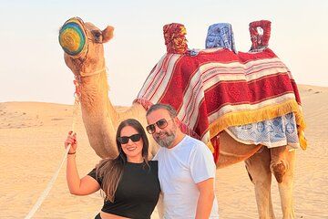 Abu Dhabi Desert Safari BBQ Dinner Camel Ride and Live Shows